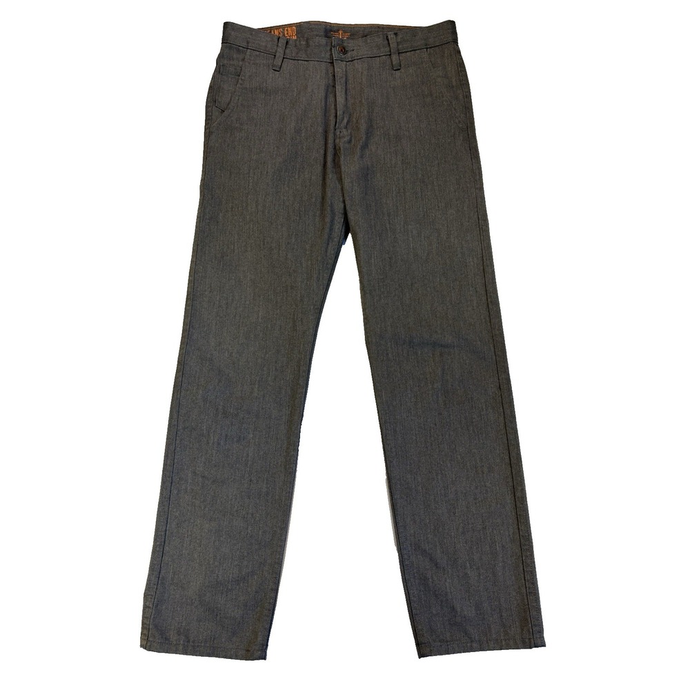 Dockers Men's 31X30 Gray Slim Tapered Pants Essential Everyday Workwear Classic